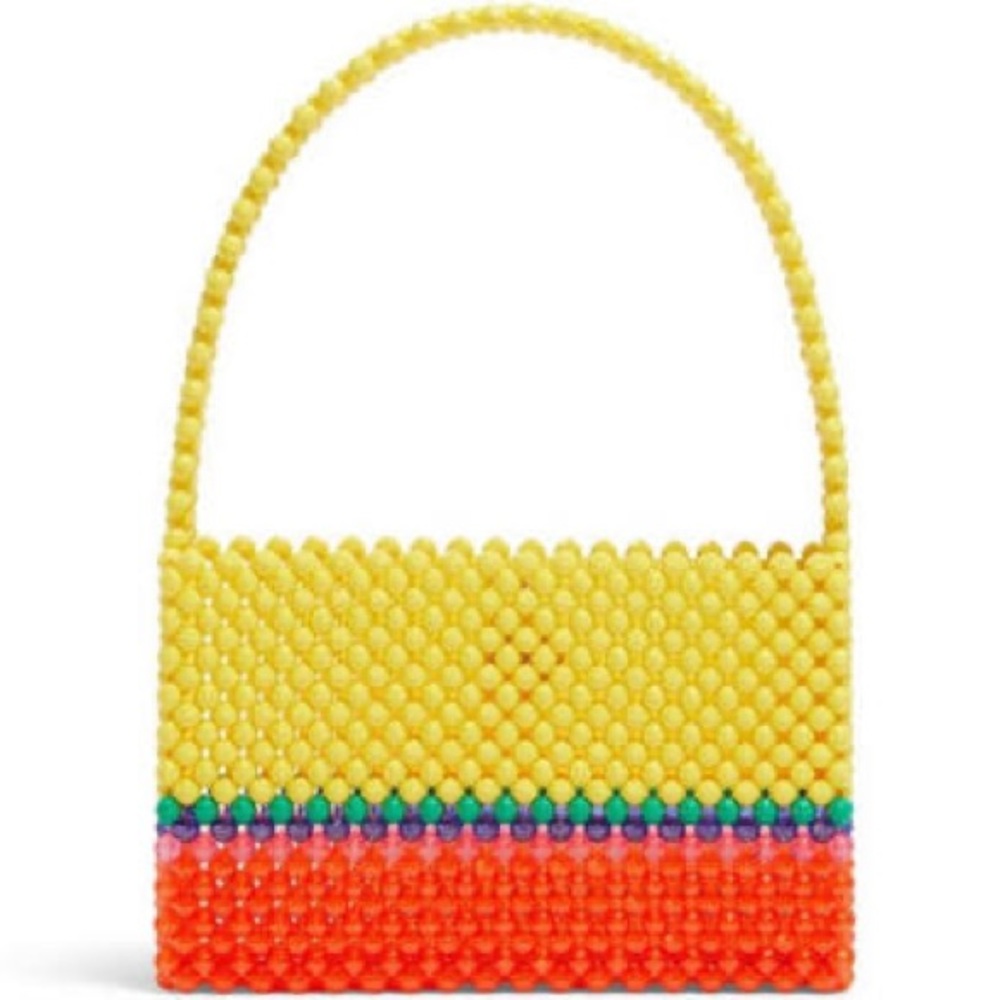Susan Alexandra Buttercup Gorgine Bag beaded shoulder bag playful vibrant
